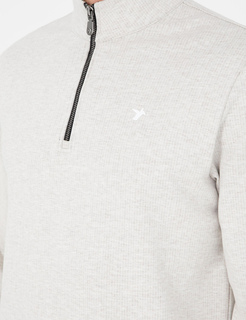 Толстовка стандартного кроя цвета экрю - Cacharel фото 7