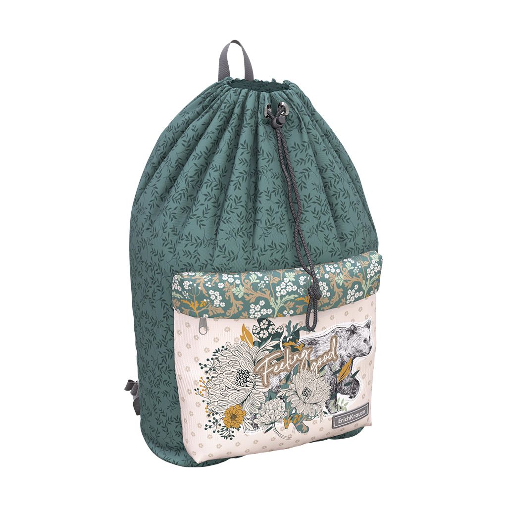 Цена за 1 шт. Рюкзак на шнурке ErichKrause EasyLine® 16L Natural Life