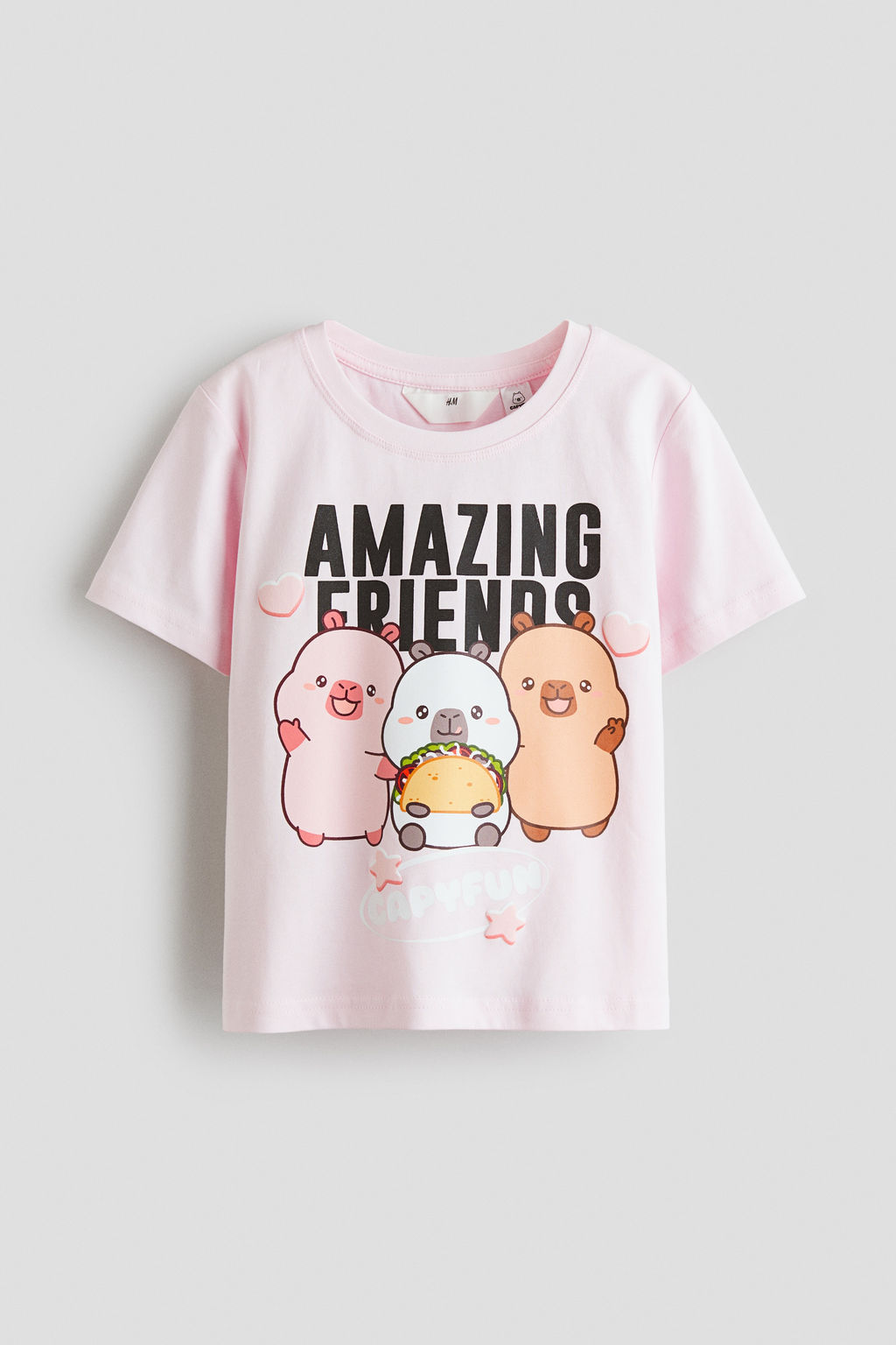 Camiseta estampada de algod?n