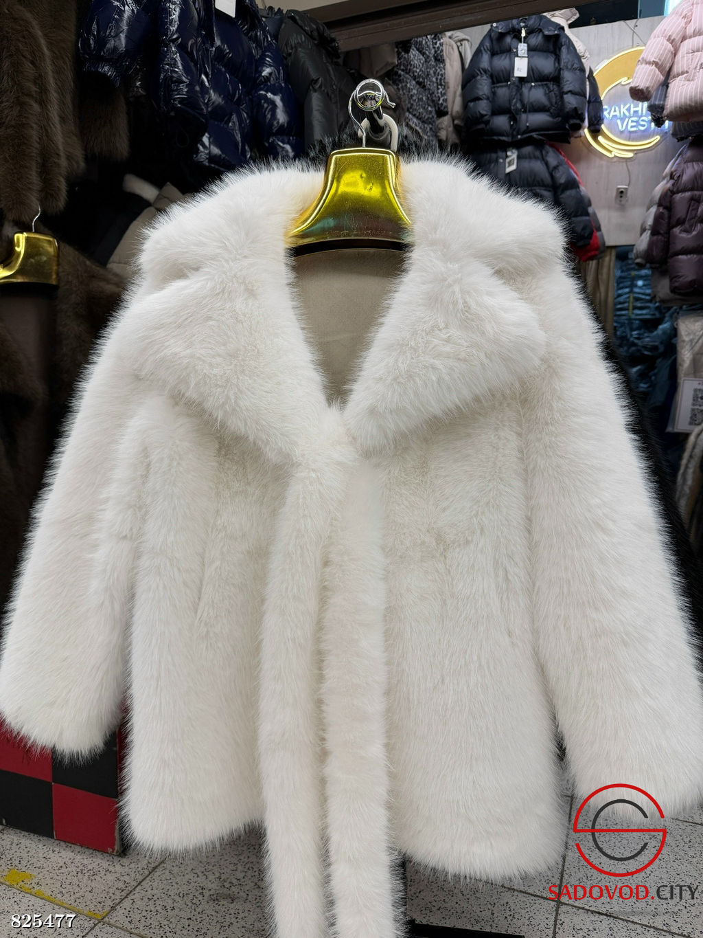 Шуба женская из искусственного меха