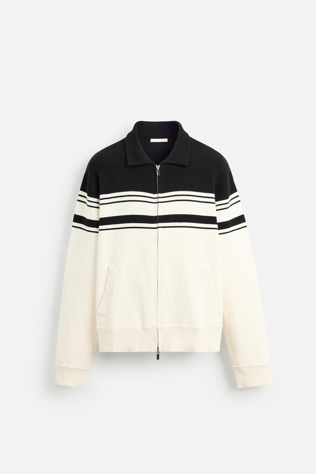 ZIP-UP KNIT JACKET - Zara фото 8
