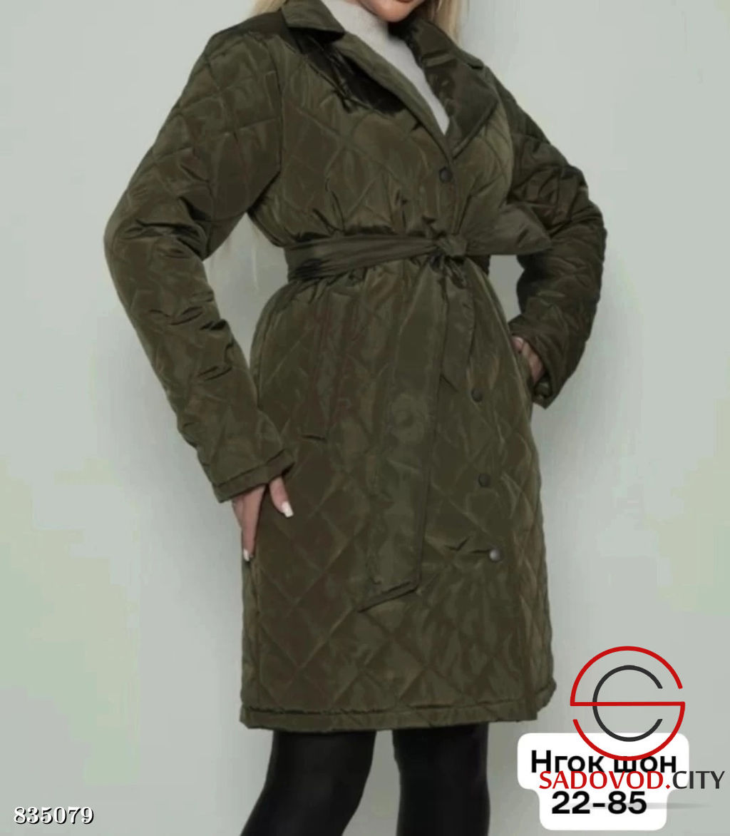 Куртка женская с поясом - Bruno фото 4