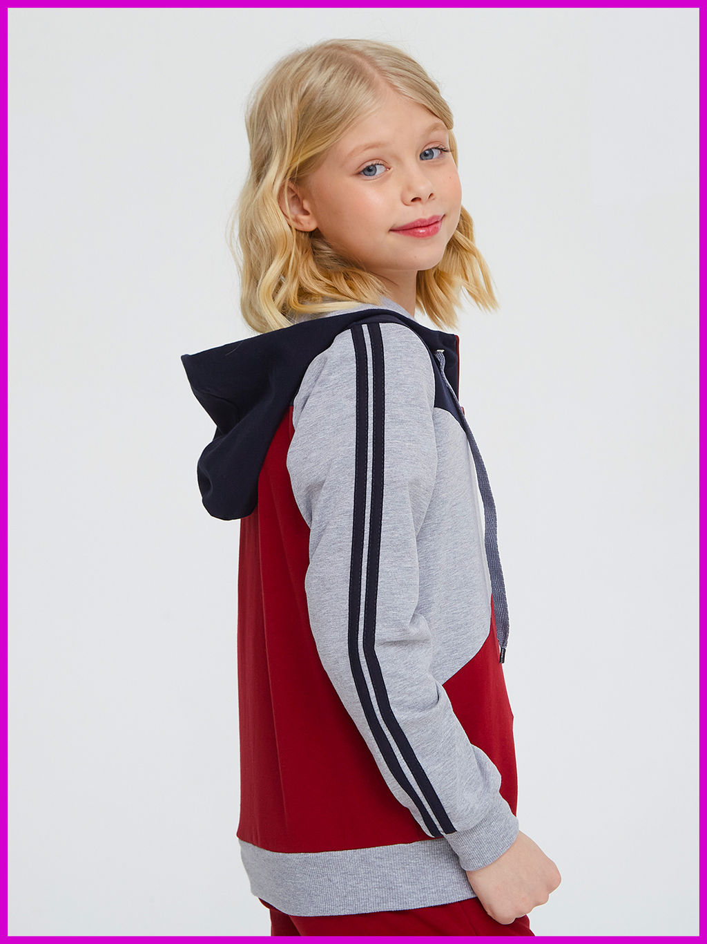 Спортивный костюм "Фристайл ",бордовый