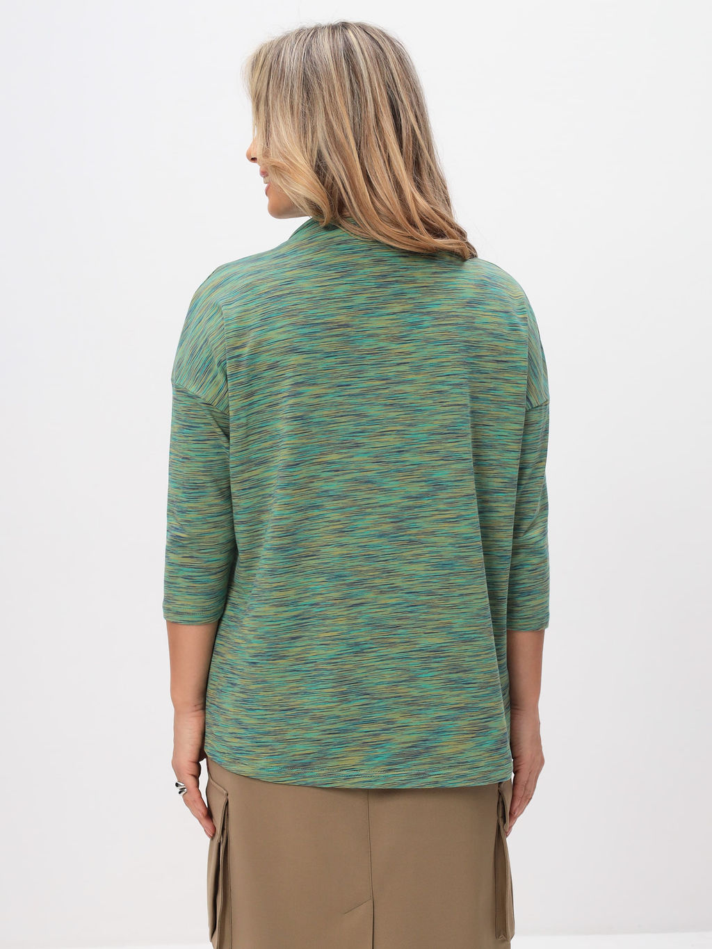 Джемпер женский T-lab TL-JP-001OR-зеленый м.  фото 4