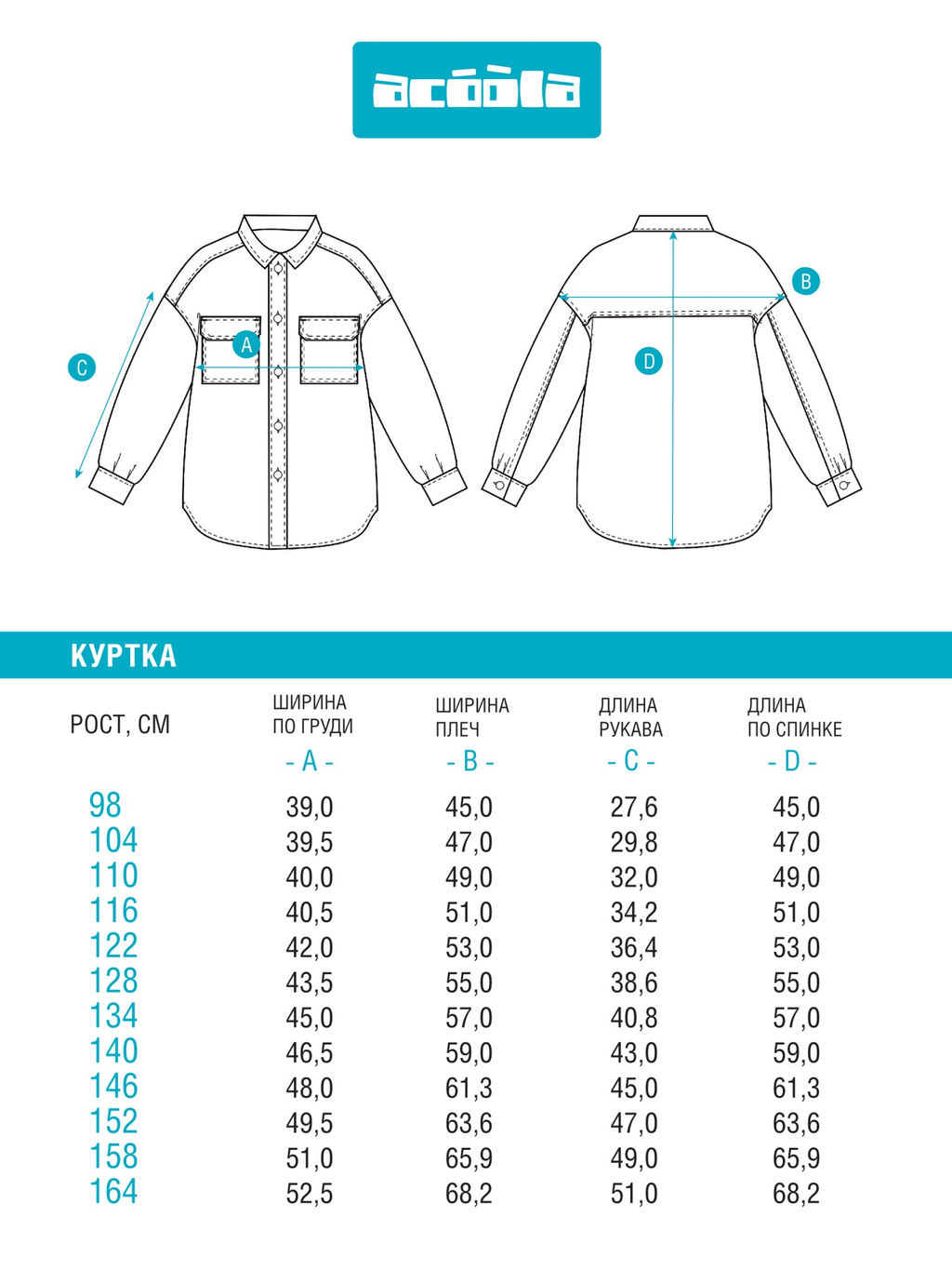 ACOOLA / Куртка детская для девочек Korumba1 серая клетка фото 3