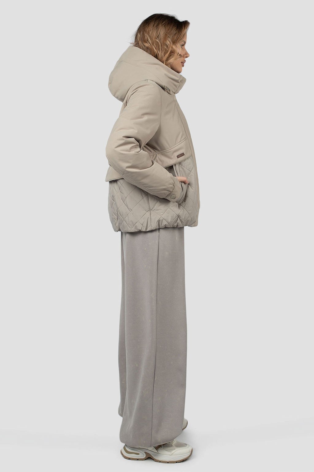 04-3129 Куртка женская демисезонная (Холлофайбер 80) - El podio фото 5