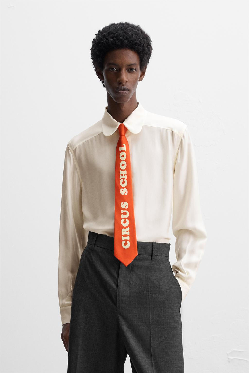 FLOWING SHIRT X HARRY LAMBERT - Zara фото 2