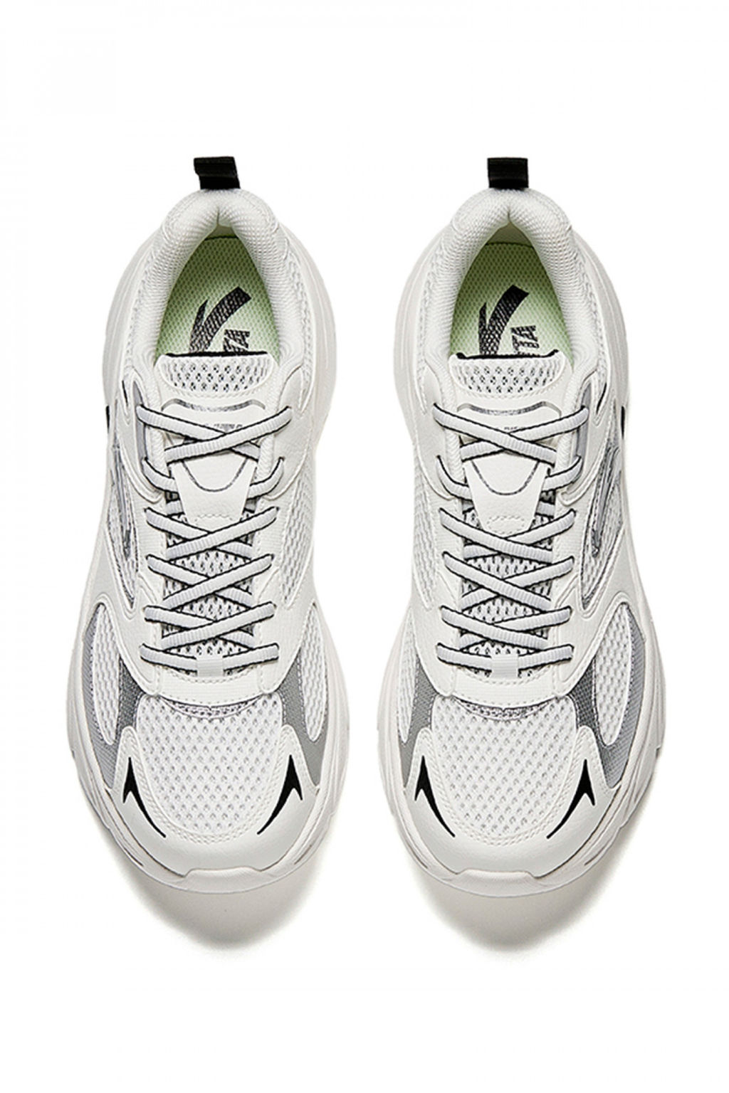 Кроссовки LifeStyle Белый/Серебристый BASIC RETRO RUNNING - Anta фото 3