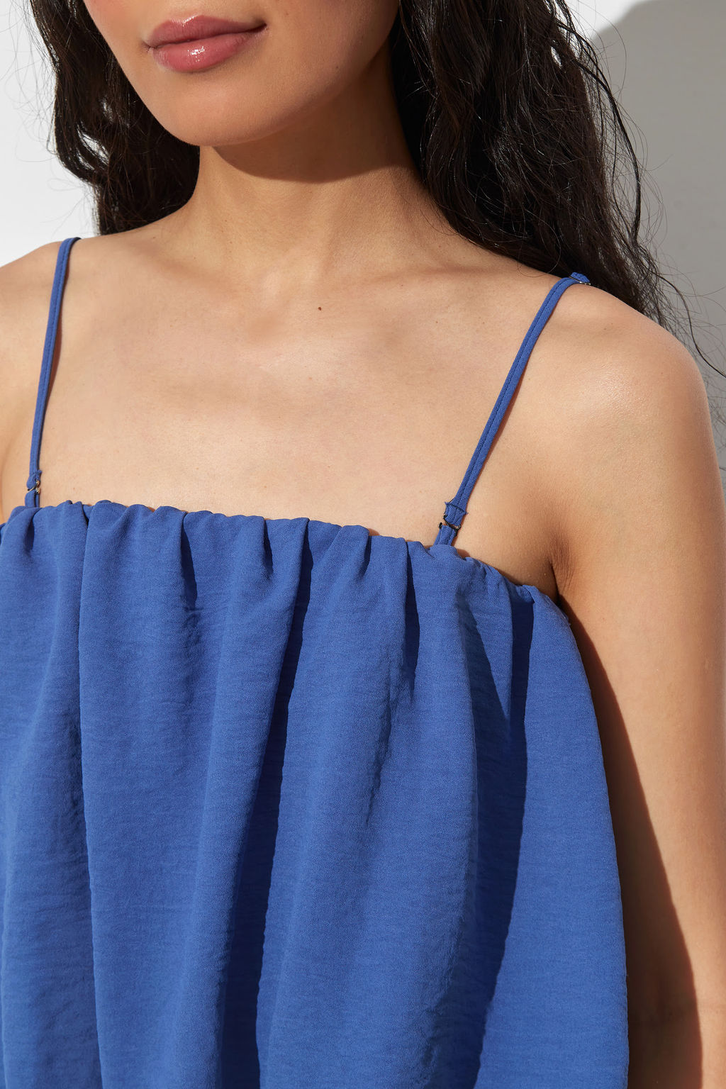 Топ баллон из жатого хлопка - Mollis фото 4