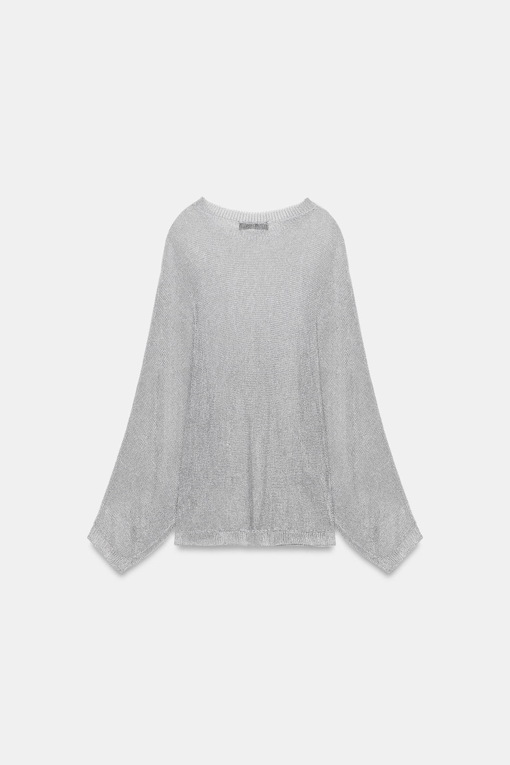 JERSEY PUNTO HILO METALIZADO / Plata - Zara фото 6