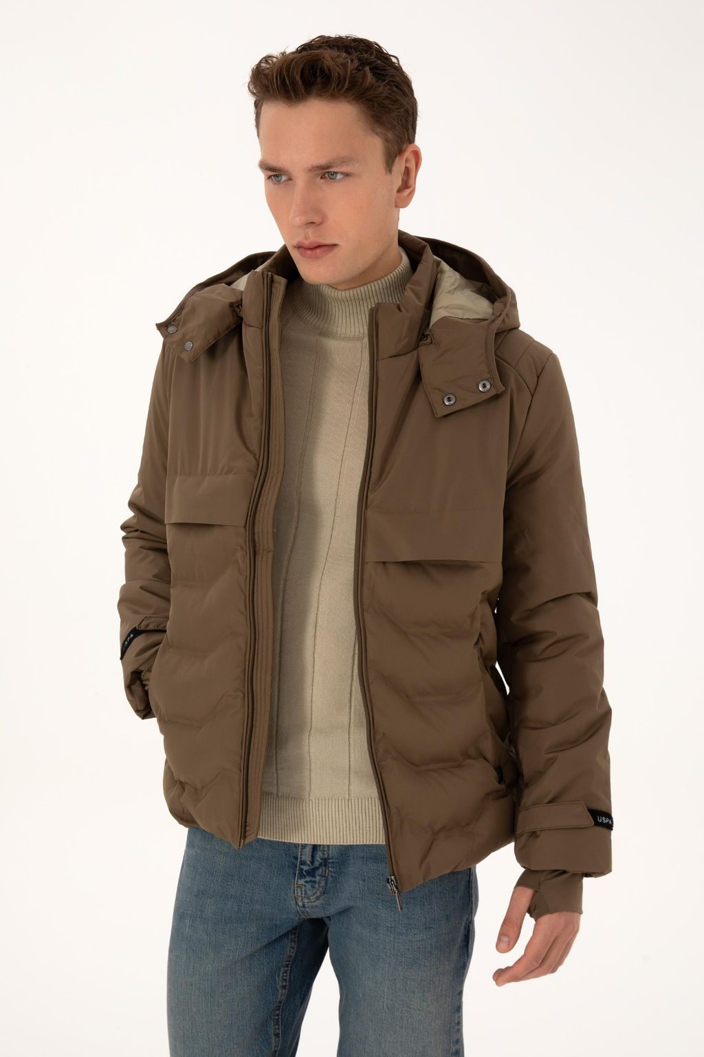 Куртка U.S. Polo Assn хаки