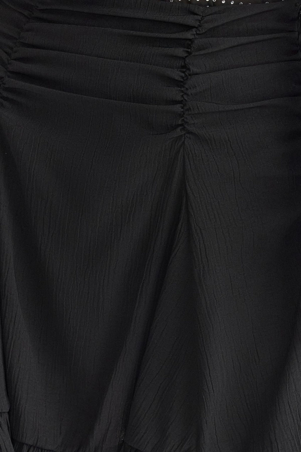 TRENDYOLMILLA Siyah F?rf?rl? Astarl? Tul Orme Mini Etek TPRSS25ET00001  фото 4