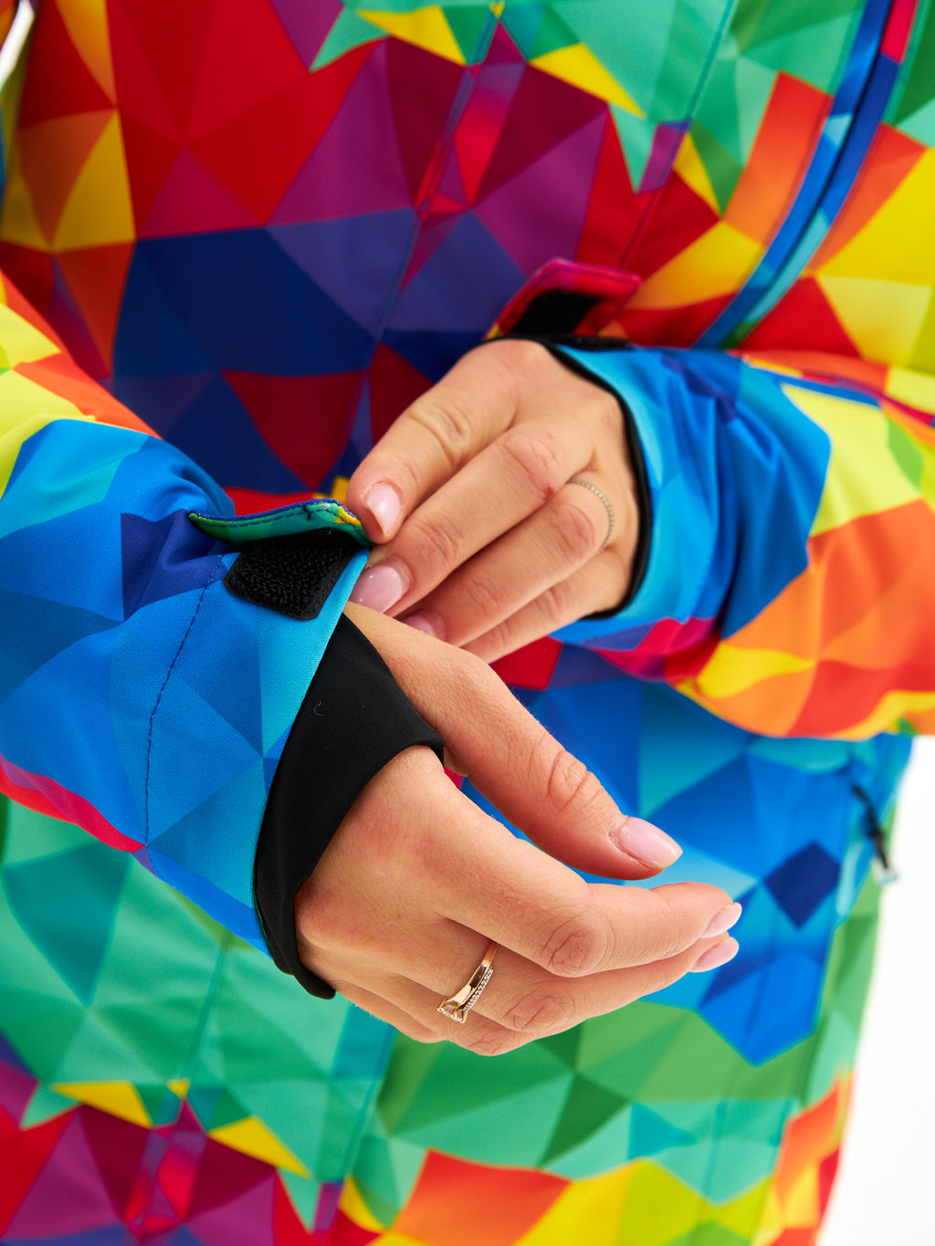 Женская горнолыжная сноубордическая куртка Alpha Endless Ultra Chaleur SNB 423/316_6 Разноцветный  фото 9