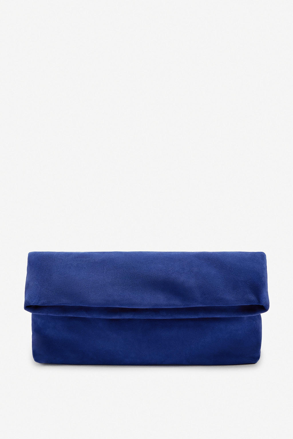 LIMITED EDITION SPLIT SUEDE MAXI CLUTCH - Zara фото 2