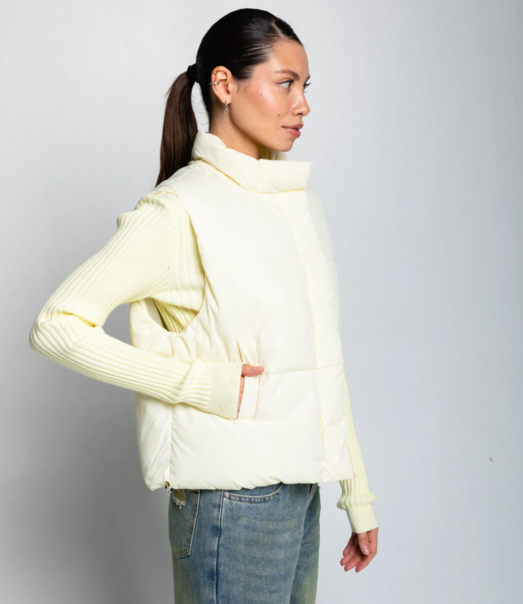 Жилет #КТ823 (3), кремовый - Dommod фото 2