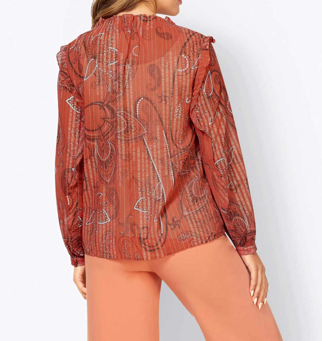 Блузка, папайя - Ashley brooke фото 4