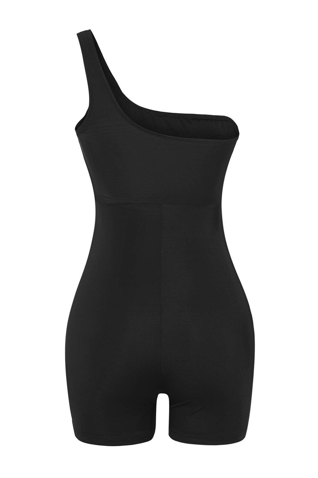Trendyolmilla Siyah Tek Omuz Sort Mayo TBESS25MA00131  фото 6