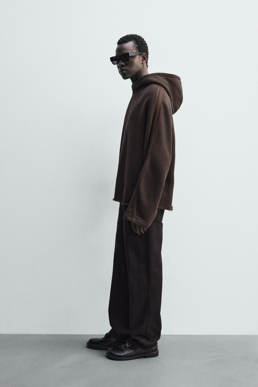 CONTRAST STRIPE SWEATSHIRT - Zara фото 4