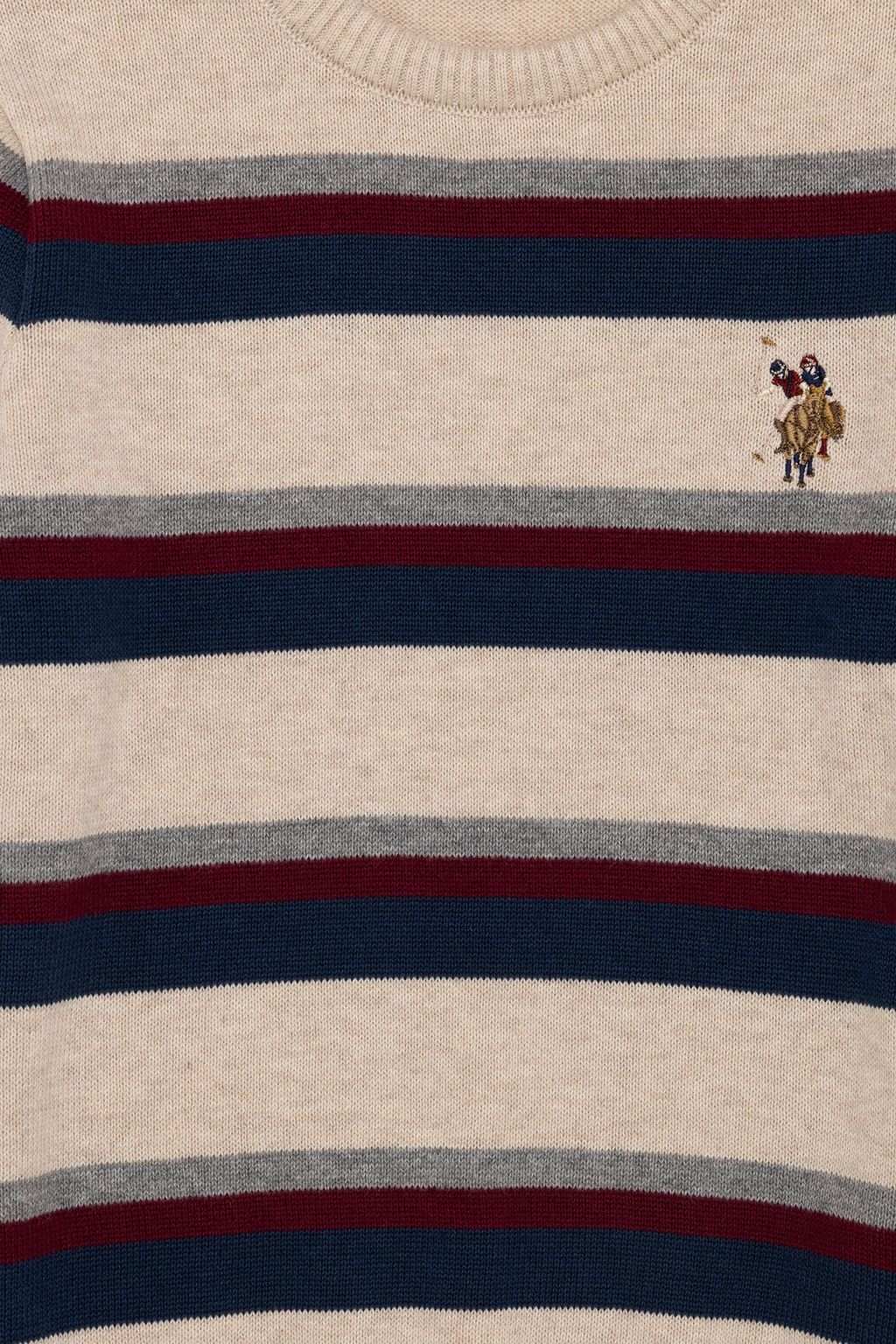 Свитер Stone Melange Knitwear для мальчика - U.s. polo assn фото 3