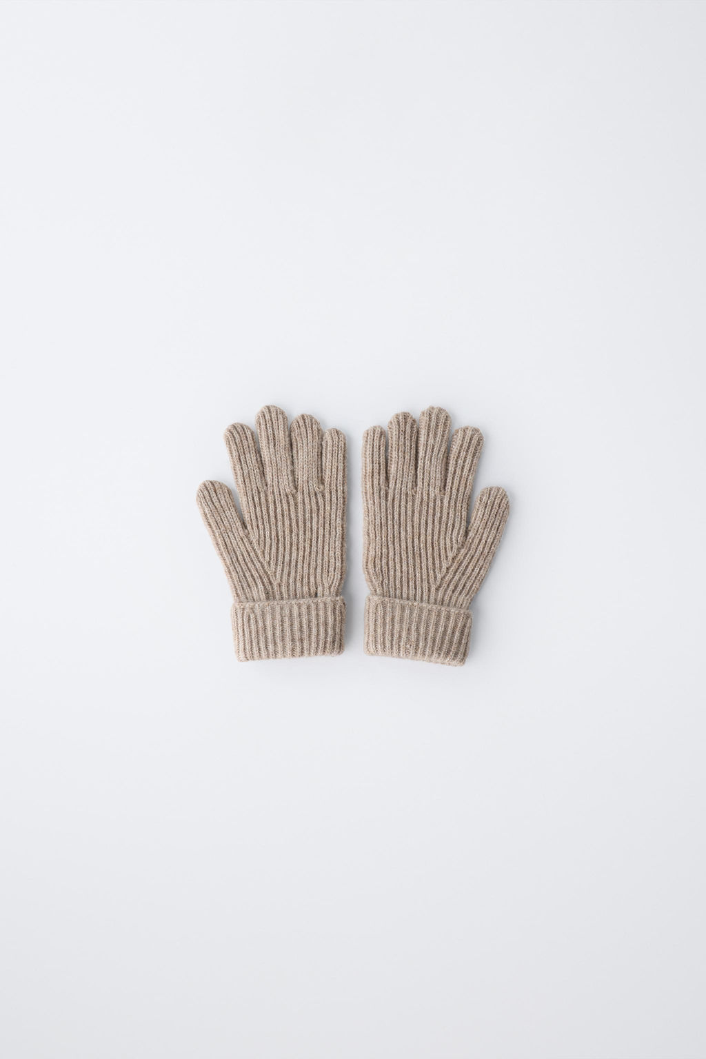 PLAIN KNIT GLOVES - Zara фото 5