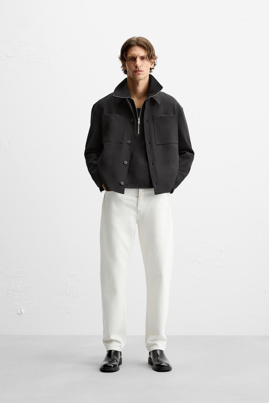 BOXY FIT OVERSHIRT - Zara фото 2