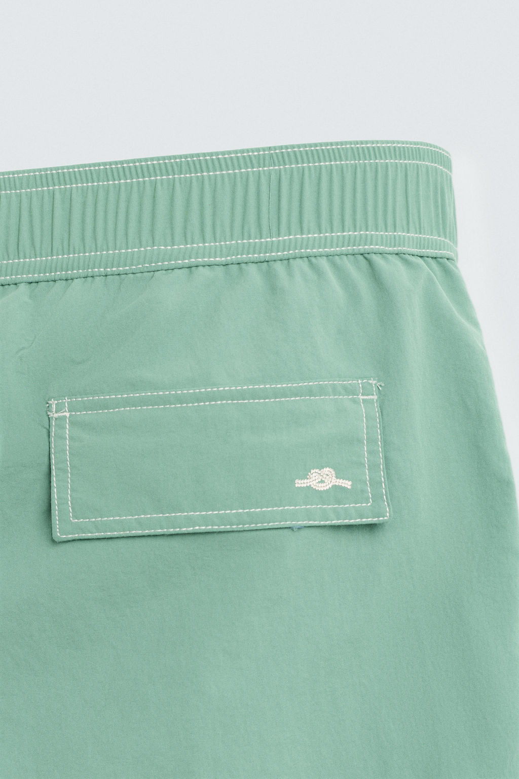 CONTRAST WASH MEDIUM SWIMMING TRUNKS - Zara фото 4