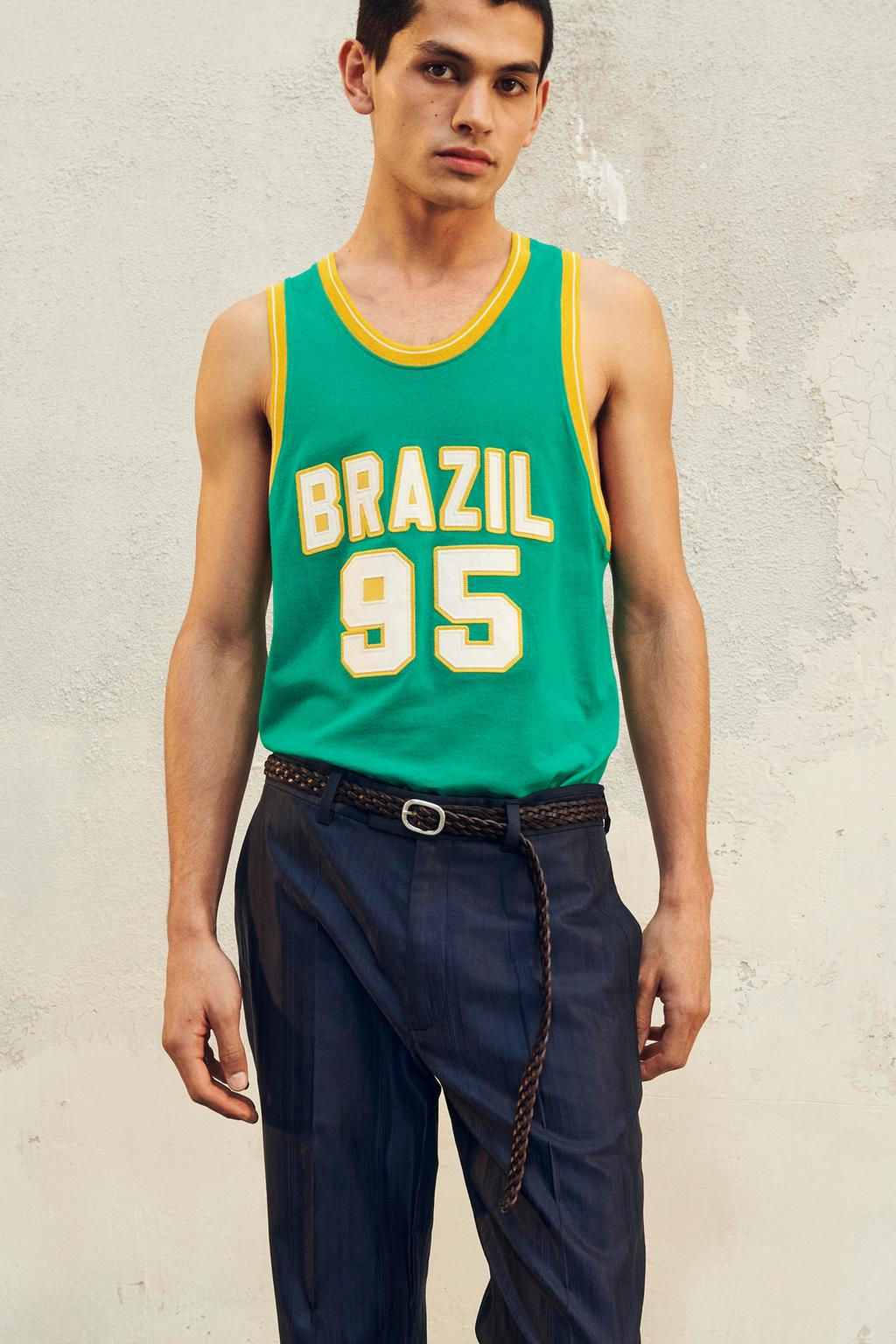 LIMITED EDITION NUMBER TANK TOP - Zara фото 2