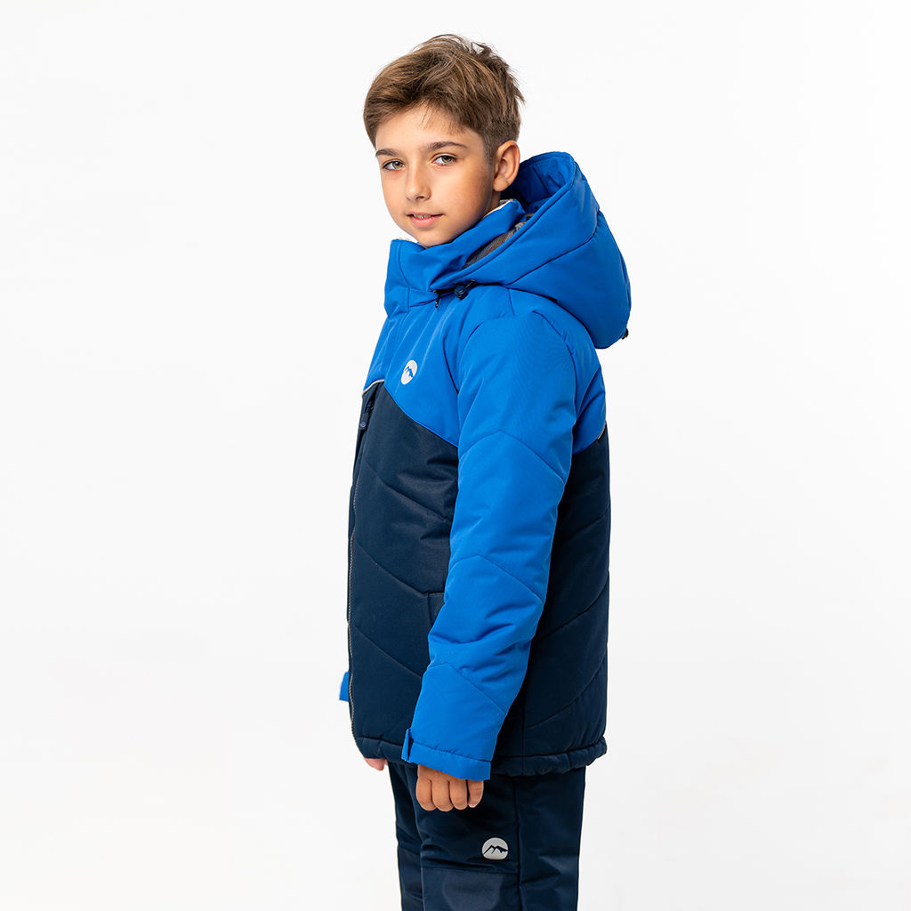 Утеплённый костюм М-228 (Детский) А/В Синий/Васильковый - Rodos фото 7