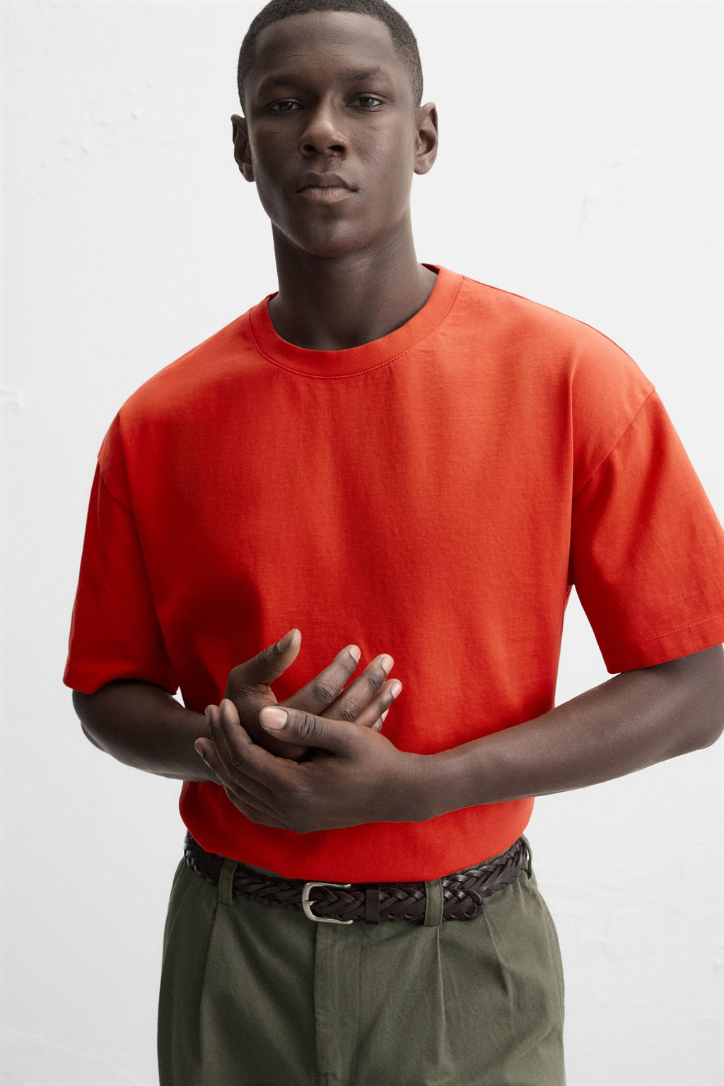 BASIC HEAVYWEIGHT T-SHIRT - Zara фото 5