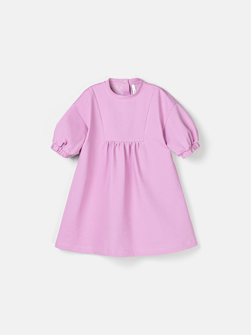 Платье из джинскота Сиреневый крокус - Bungly фото 2