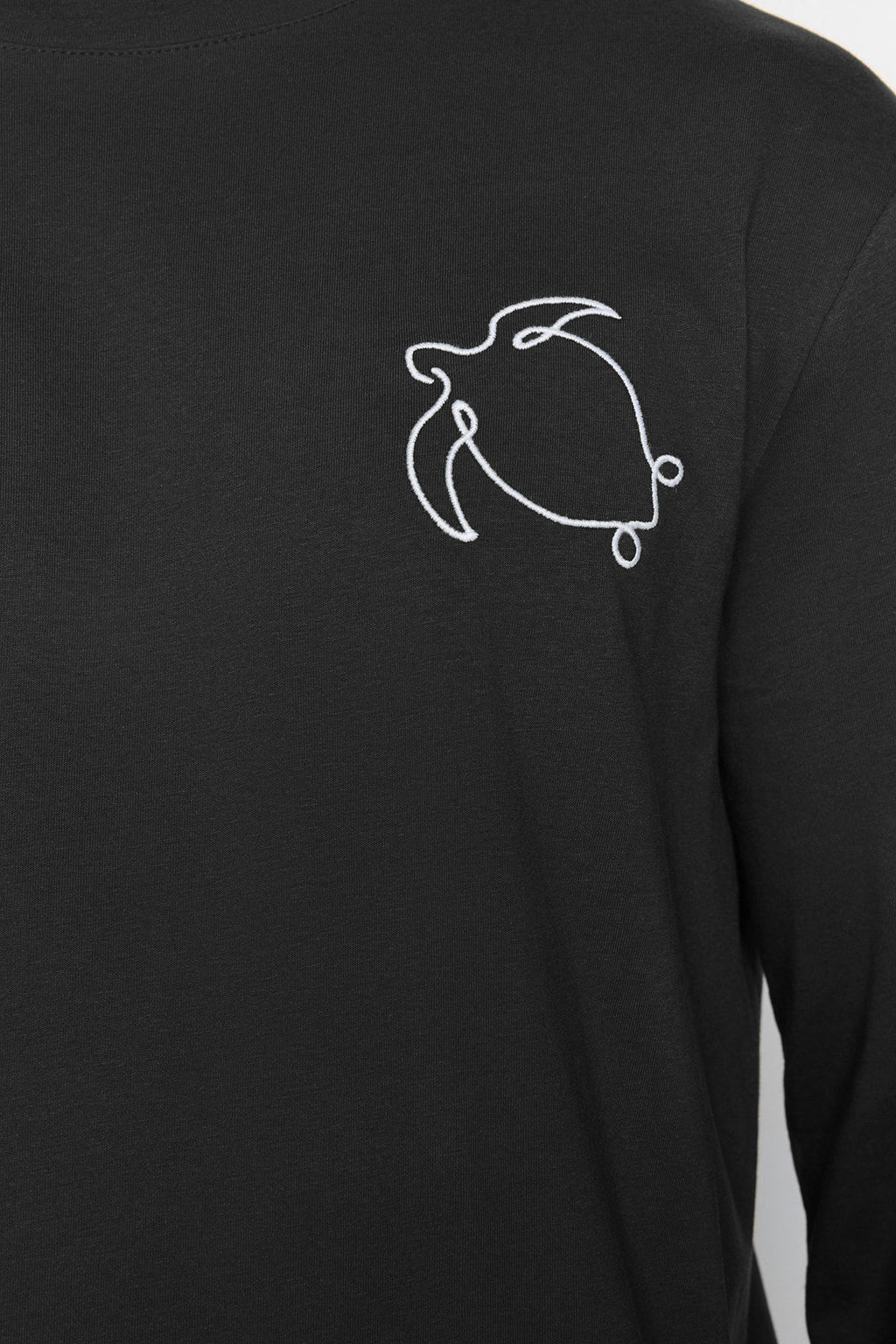 TRENDYOL MAN Yesil %100 Pamuk Regular Fit Nak?sl? Orme Buyuk Beden Pijama Tak?m? TMNAW24AI00004 - Trendyolmilla фото 15