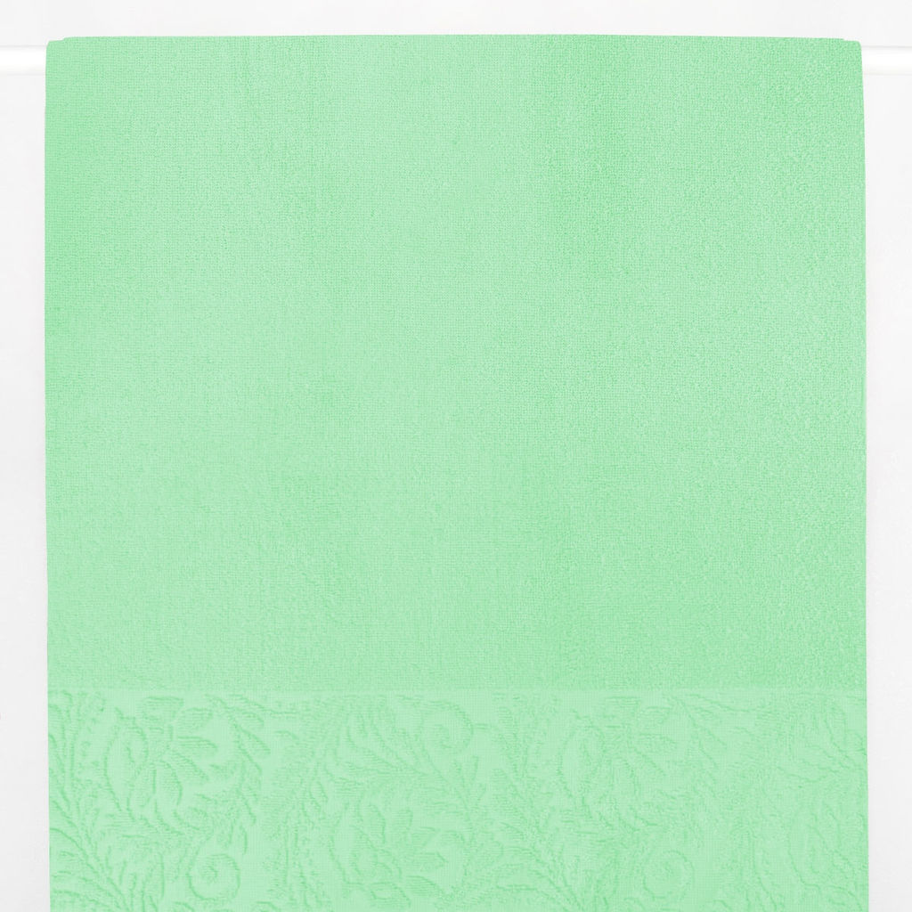 6с103.412ж1 Эмма (мятный7) Полотенце махровое 50х90см