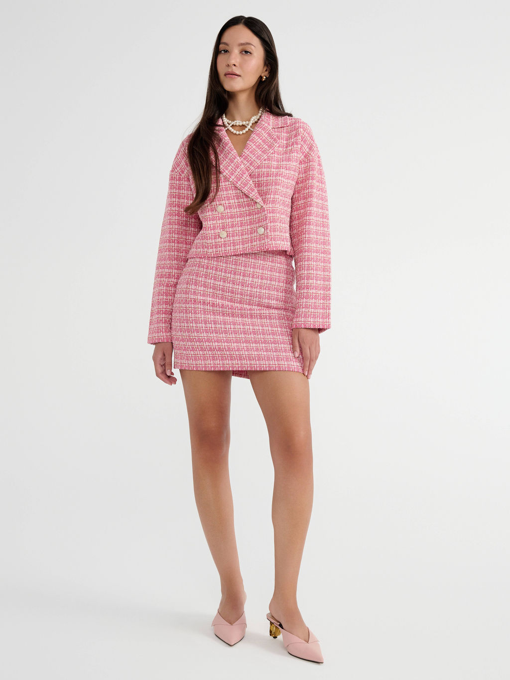 CONTE LU 2904 Юбка женская pink - Conte elegant фото 2