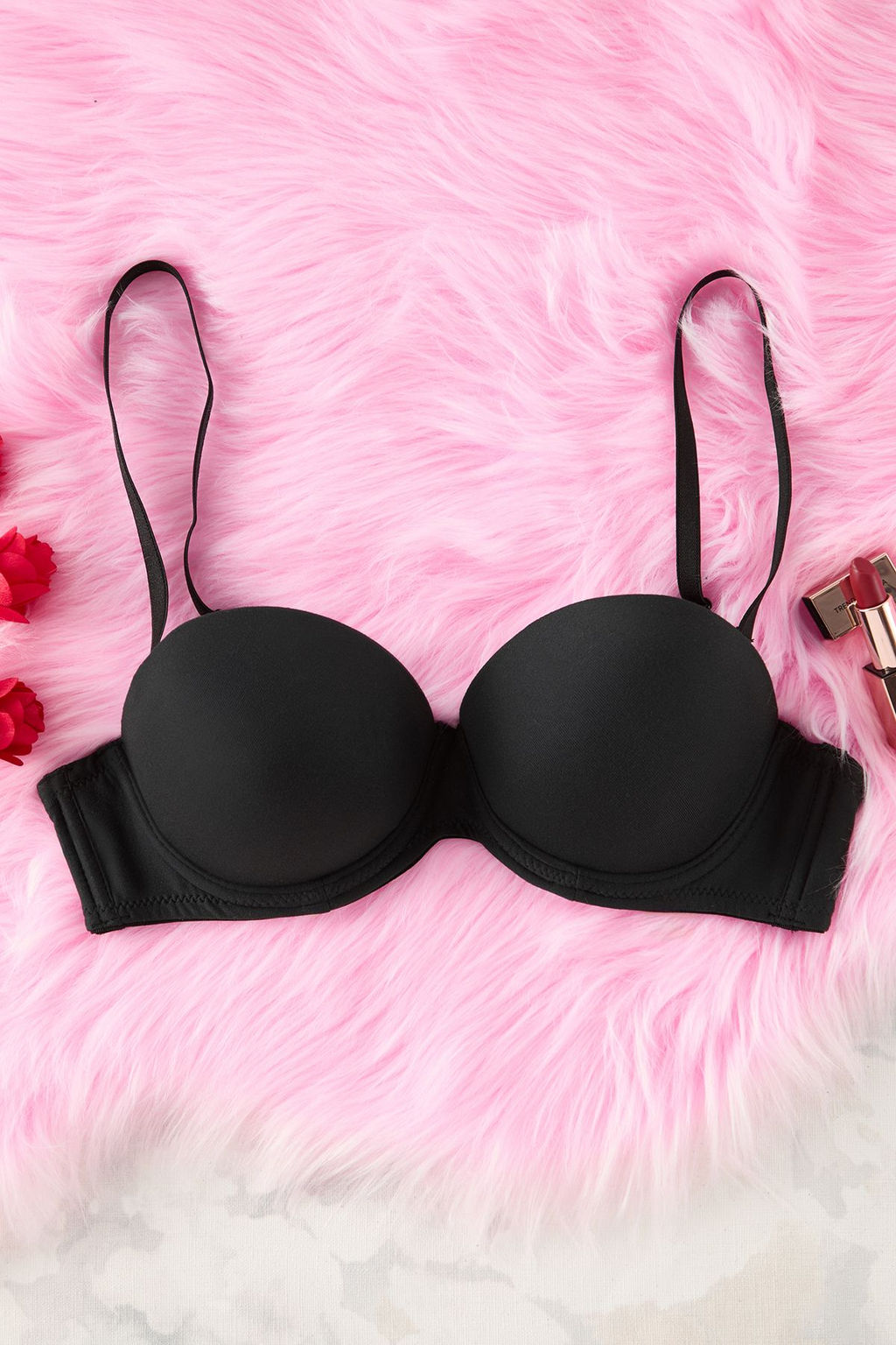 TRENDYOLMILLA Siyah Yumusak Dokulu Micro Push Up/Dolgulu T-Shirt Bra Orme Sutyen THMSS25SU00000  фото 6