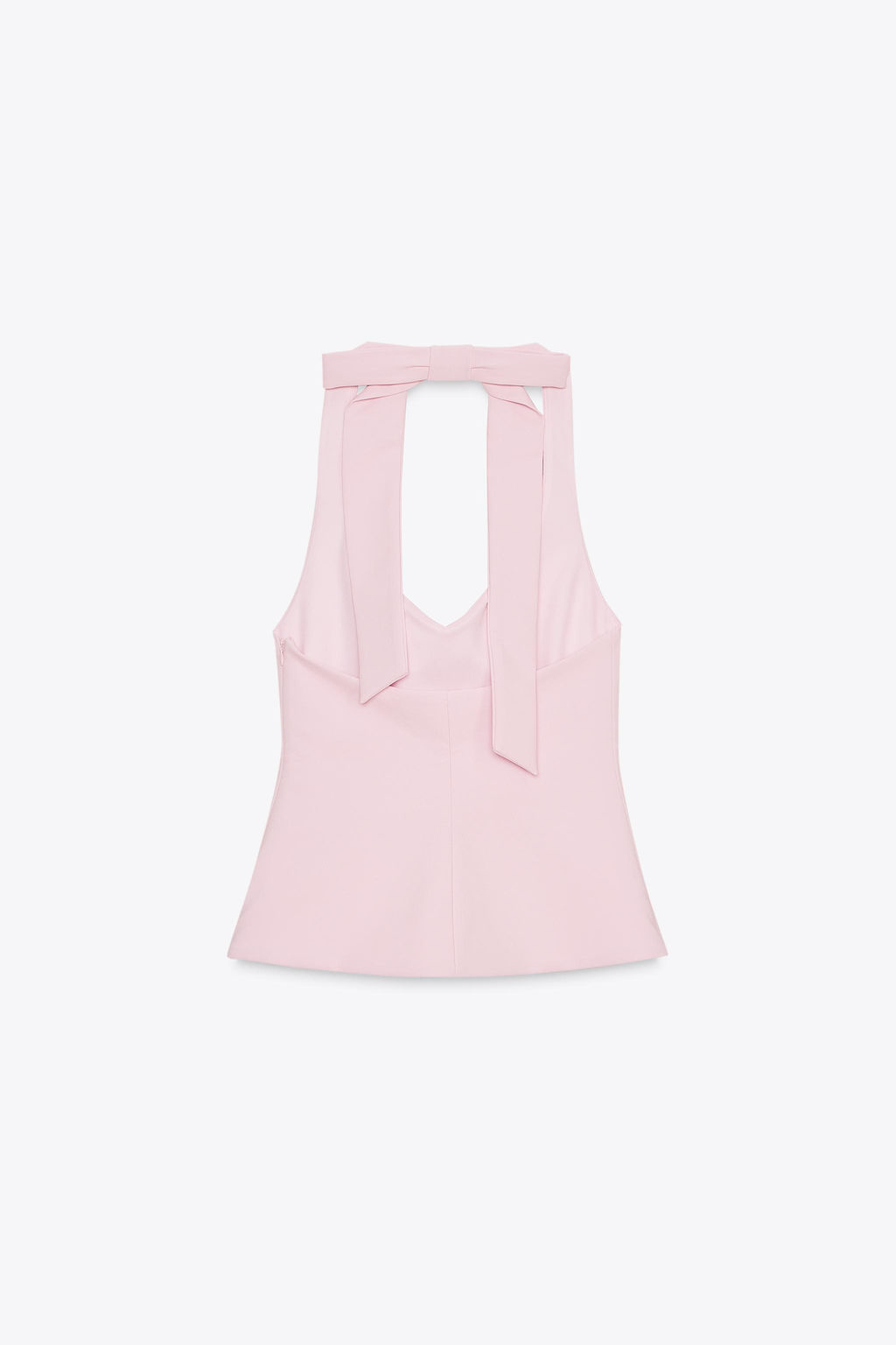 HALTER TOP WITH BACK BOW - Zara фото 8