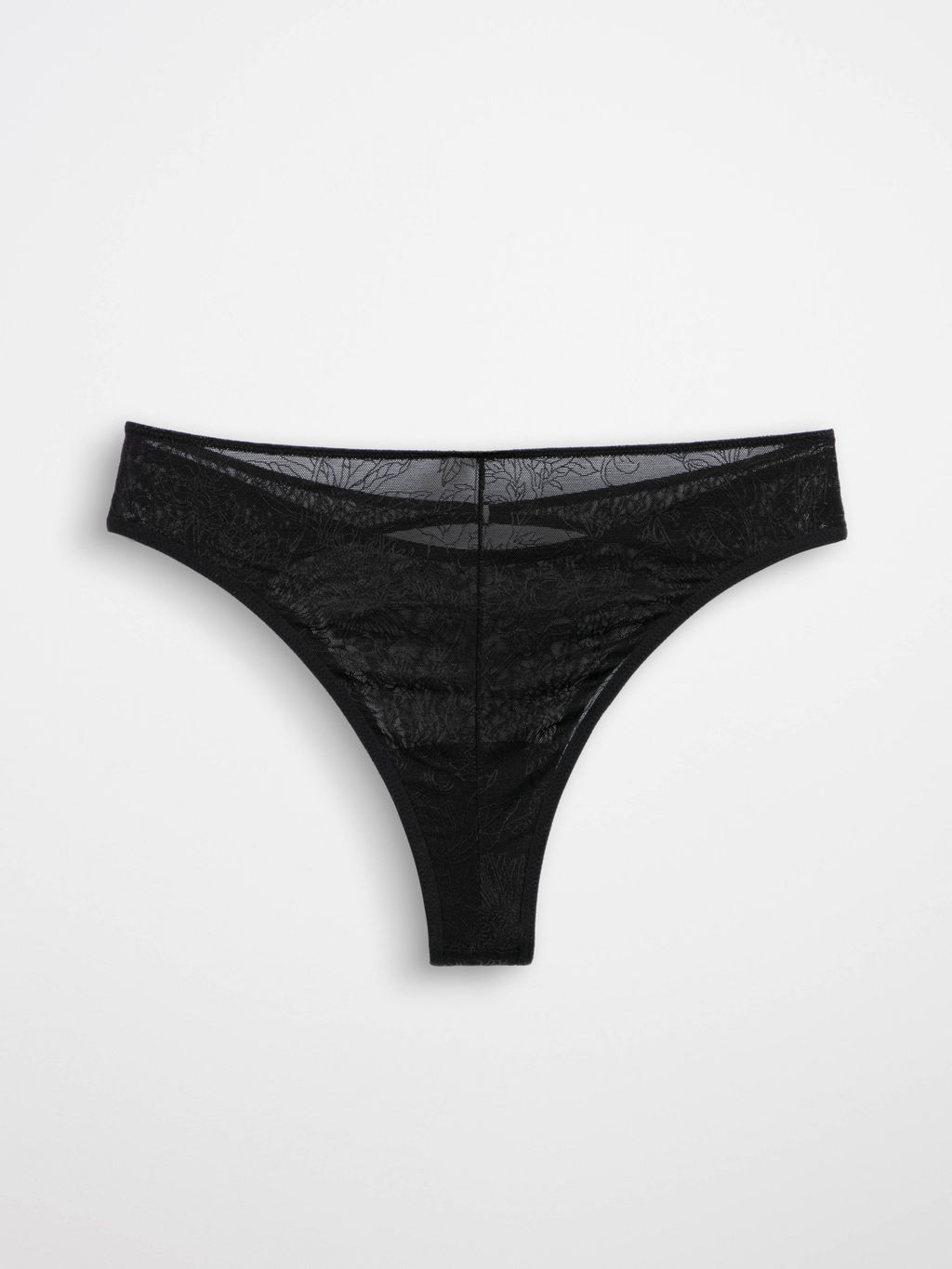 CONTE FLORAL TATTOO LBR 2874 Трусы женские black - Conte elegant фото 5