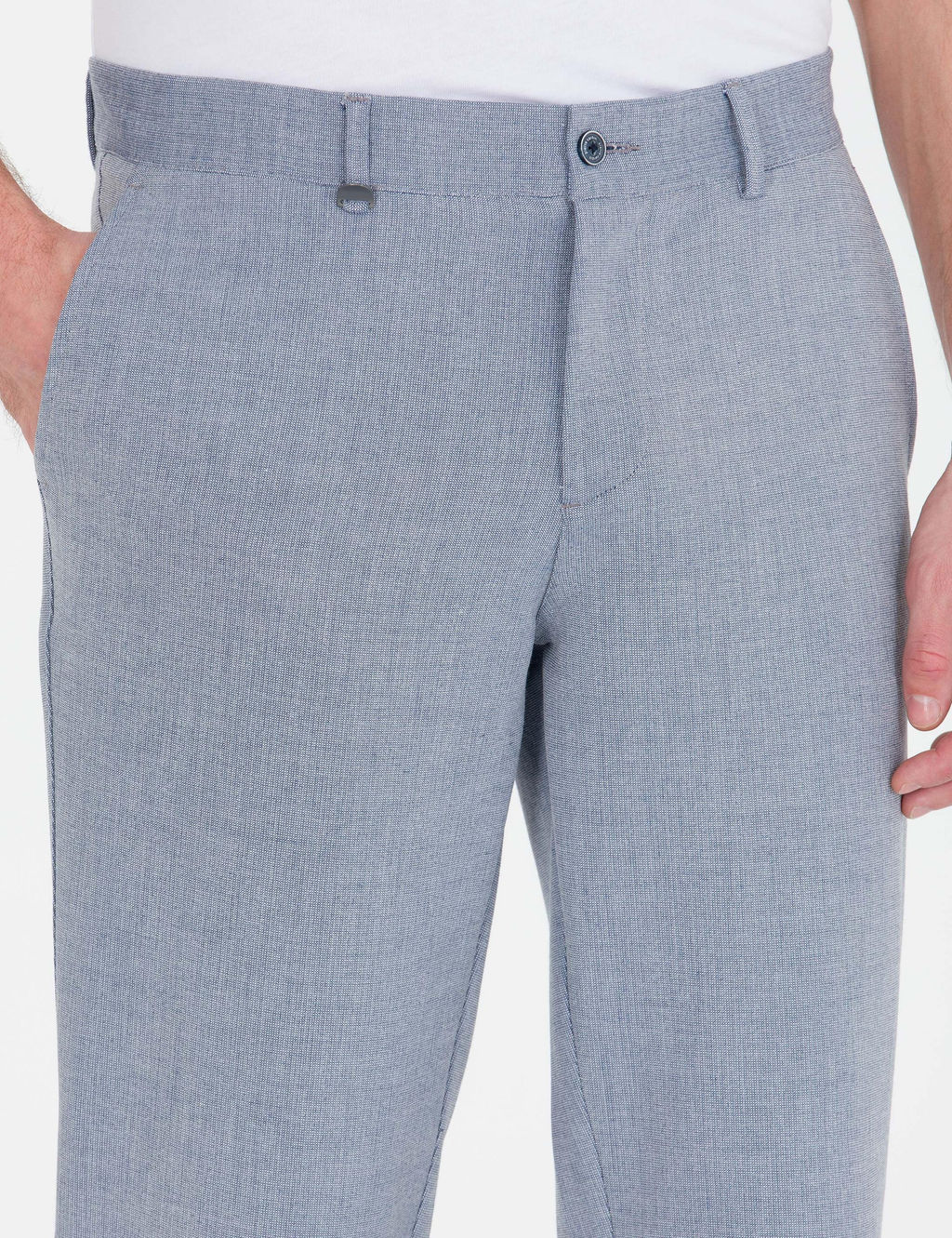 Saks Ex. Slim Fit Kuma_ Pantolon - Pierre cardin фото 5