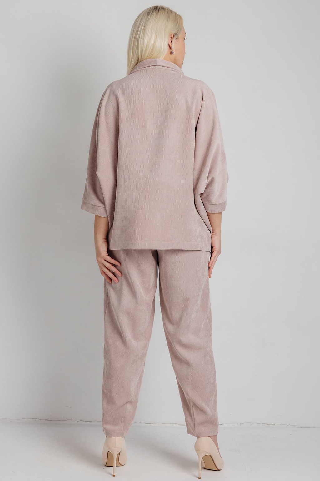 Брюки женские 207/04/Пудровый