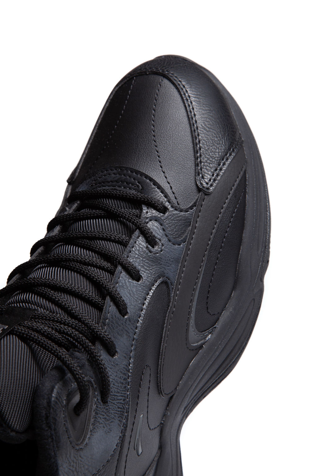 Кроссовки повседневные утепленные Черный/Серый