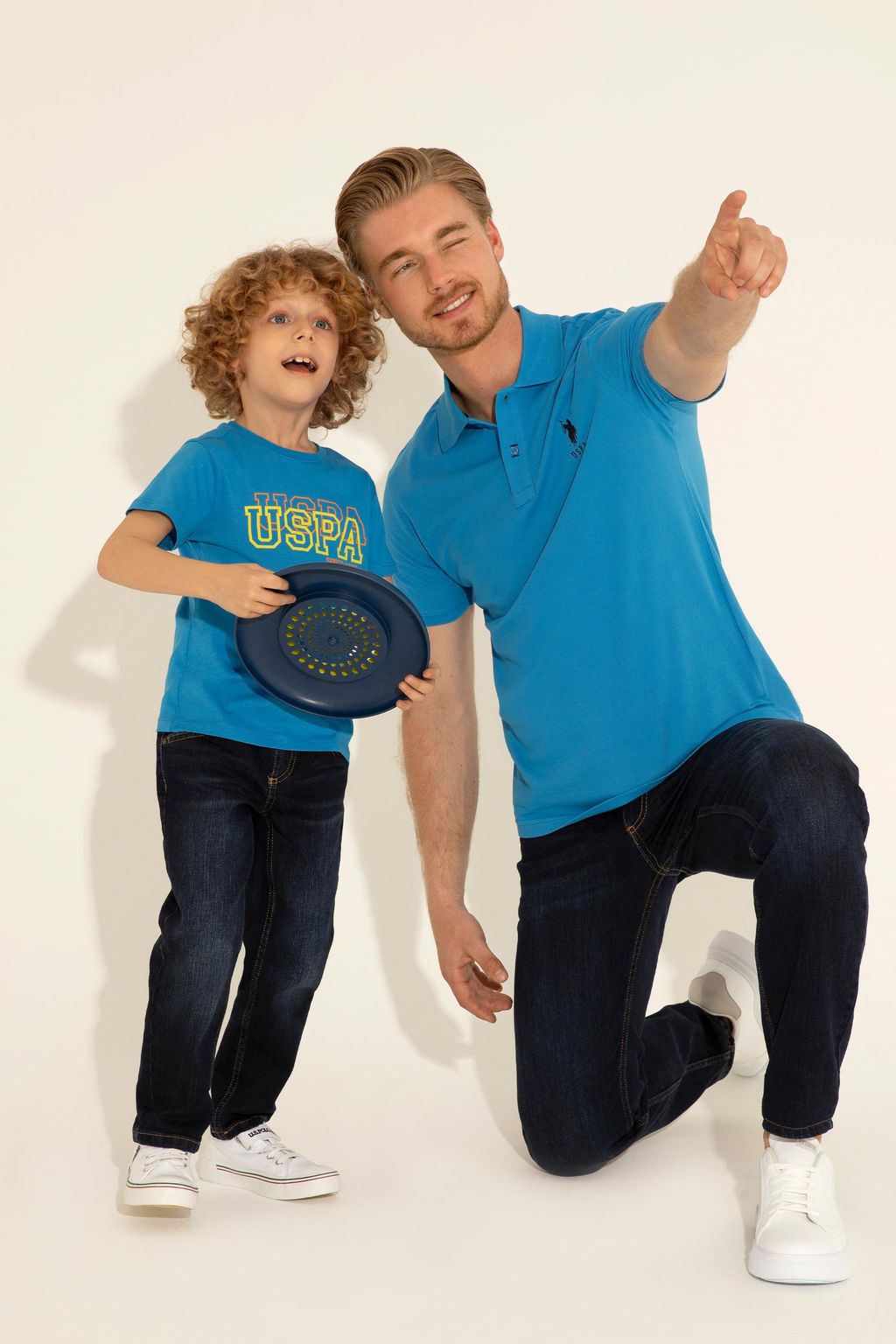 U. S. Polo Assn / Базовая футболка Saks с круглым вырезом для мальчиков - U.s. polo assn фото 7