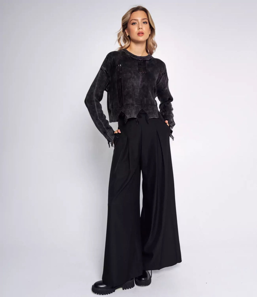 Джемпер #КТ869 (2), чёрный - Dommod фото 4