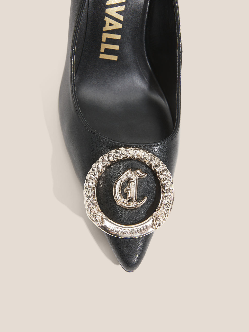 Женские туфли JUST CAVALLI JASMINE Артикул 4452230, черный  фото 3