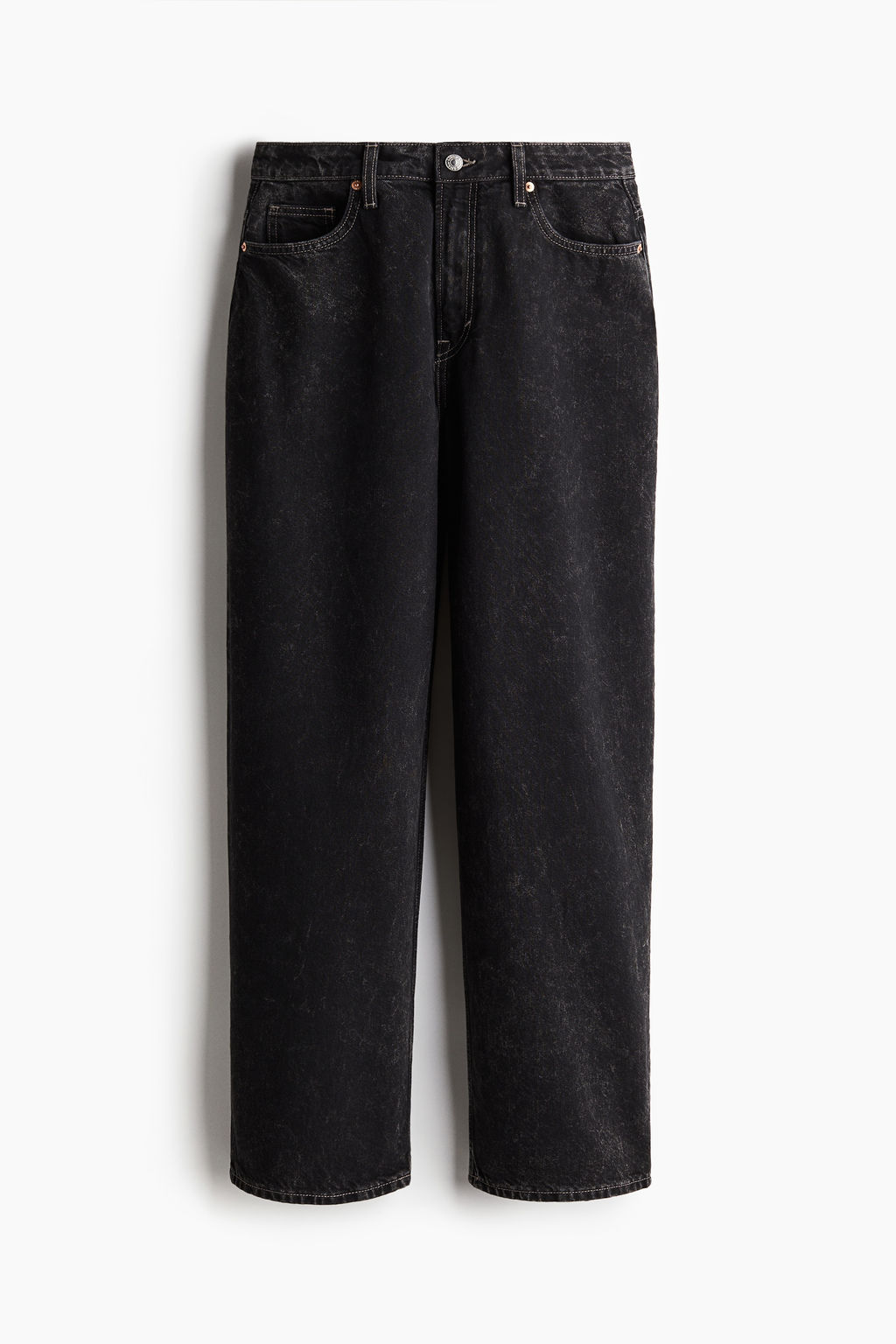Curvy Fit Baggy High Jeans - H&m фото 3