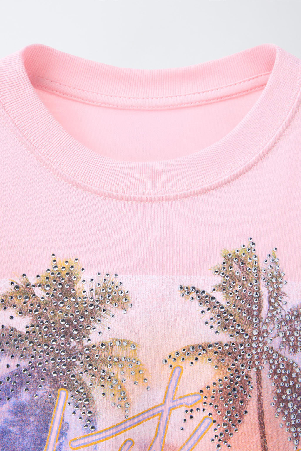 RHINESTONE FESTIVAL T-SHIRT - Zara фото 3