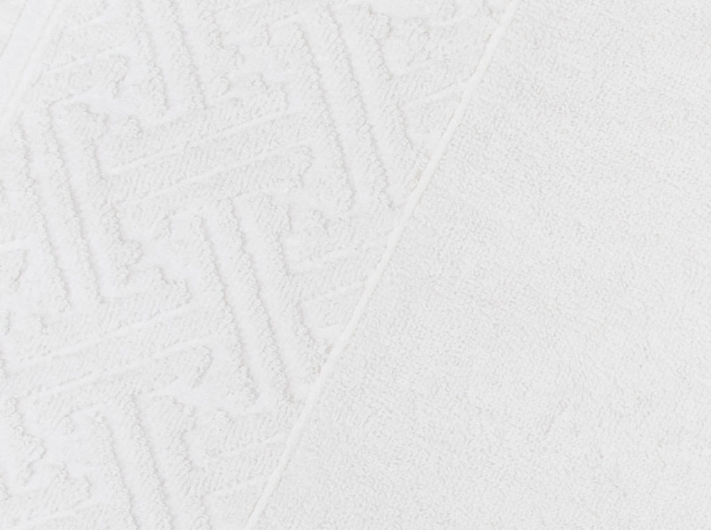 Полотенце махровое 5с403.612ж1 Рельеф2(1-бел.шепот) 45х90 см