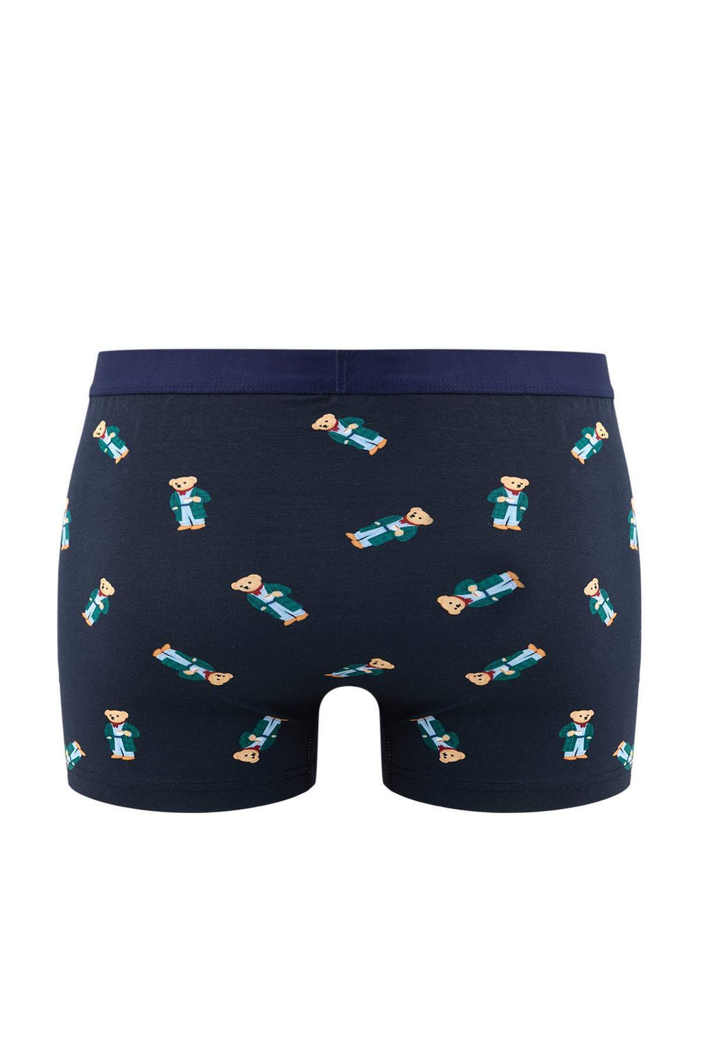 TRENDYOL MAN Cok Renkli 3lu Paket Ay? Bask?l?-Duz Esnek PamukluBoxer TMNSS25BX00008 - Trendyolmilla фото 6