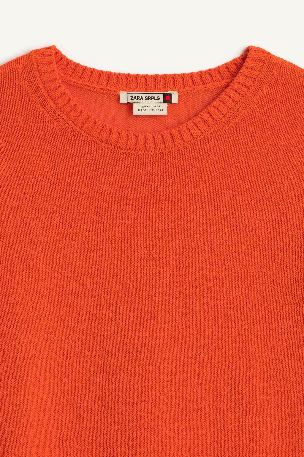 SHRT KNT CTTN 16 / Naranja