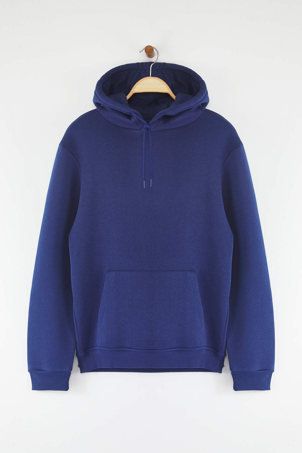 TRENDYOL MAN Vizon Basic Regular/Normal Kesim Kapusonlu Ici Polarl? Kanguru Cepli Sweatshirt TMNAW20SW0163 - Trendyolmilla фото 29