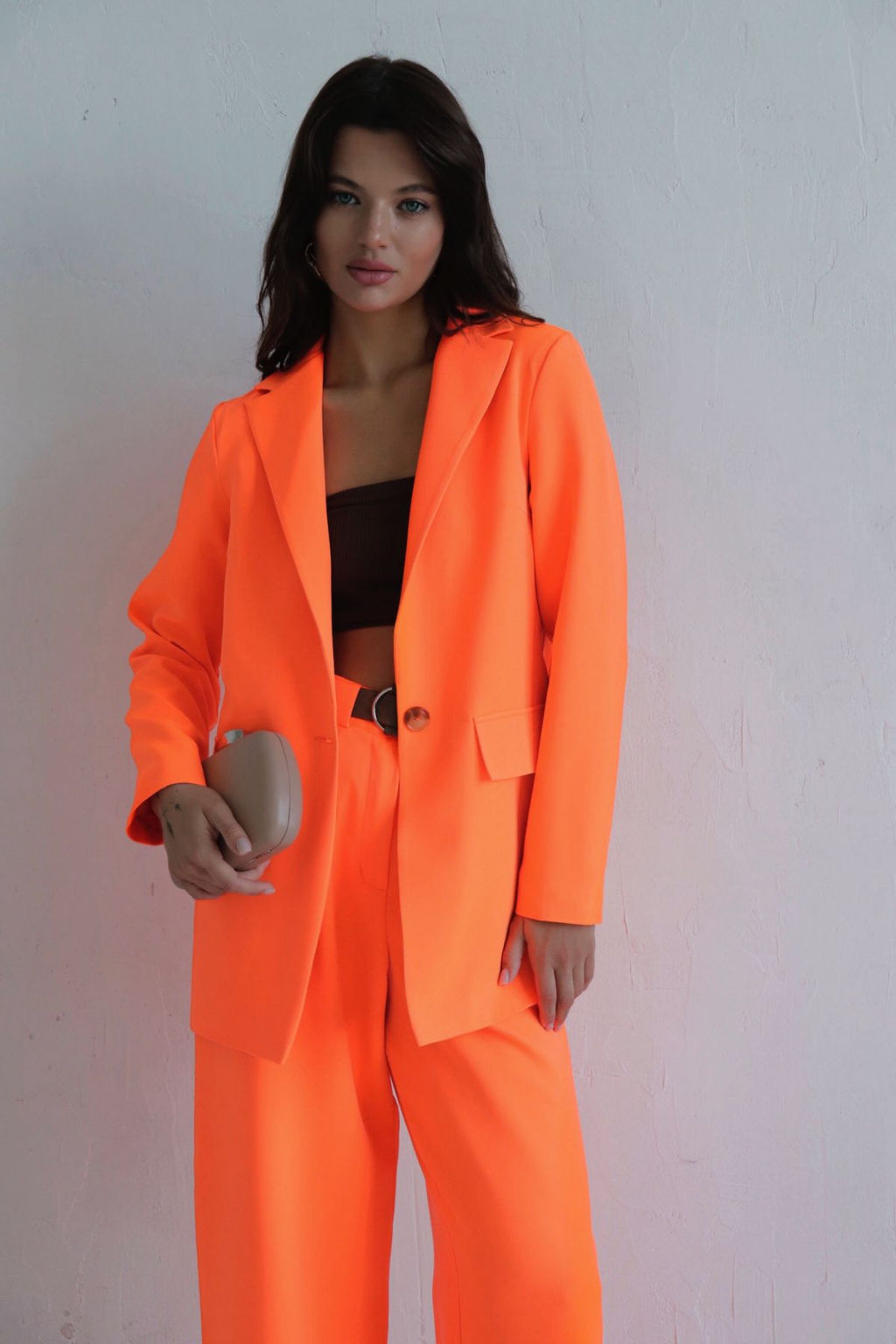 9774 Брюки оранжевые - Martichelli фото 7