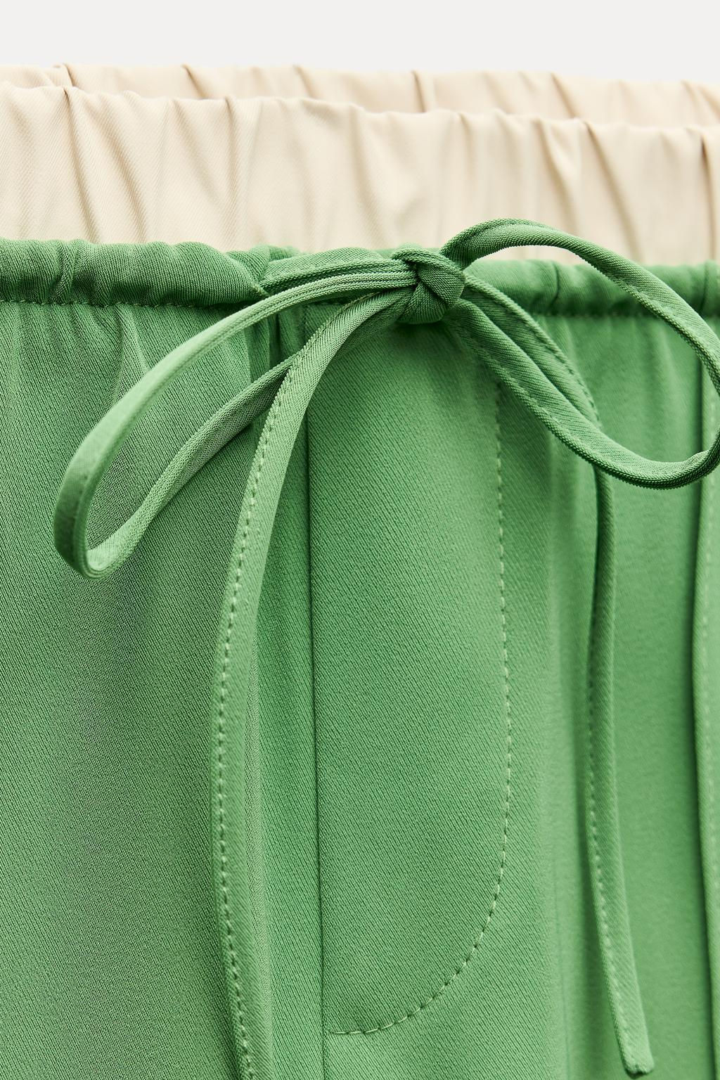 TROUSERS WITH SIDE TRIMS - Zara фото 8